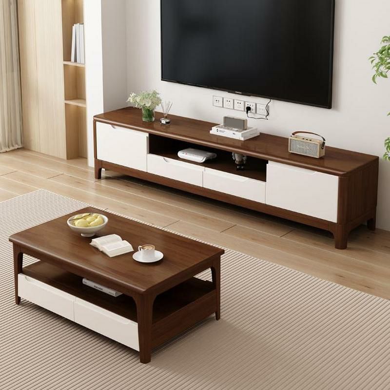 White + Dark Brown